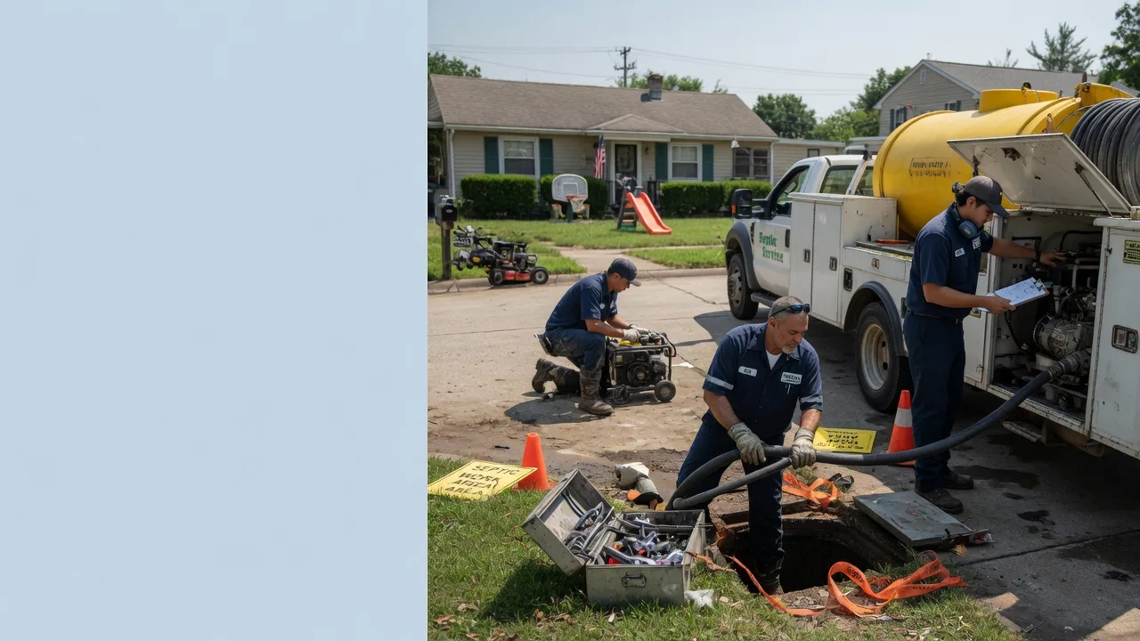 Septic Tank Pumping in Barnesville, MD near me